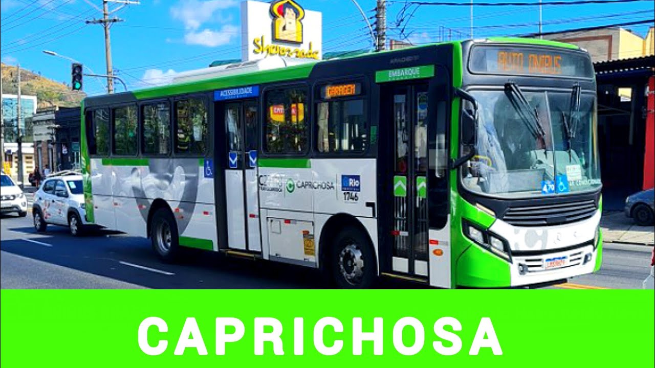 Mostrando os Prefixos Dos Ônibus da Caprichosa Auto Ônibus 