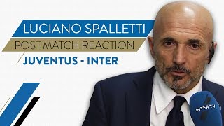 Juventus 1-0 inter | luciano spalletti interview: "we did well for
long spells"