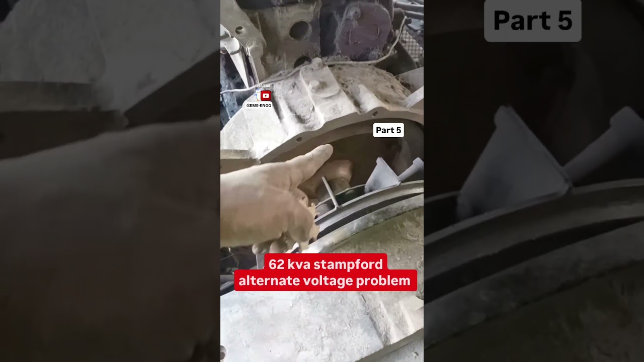 Проблема с напряжением генератора 62 кВА