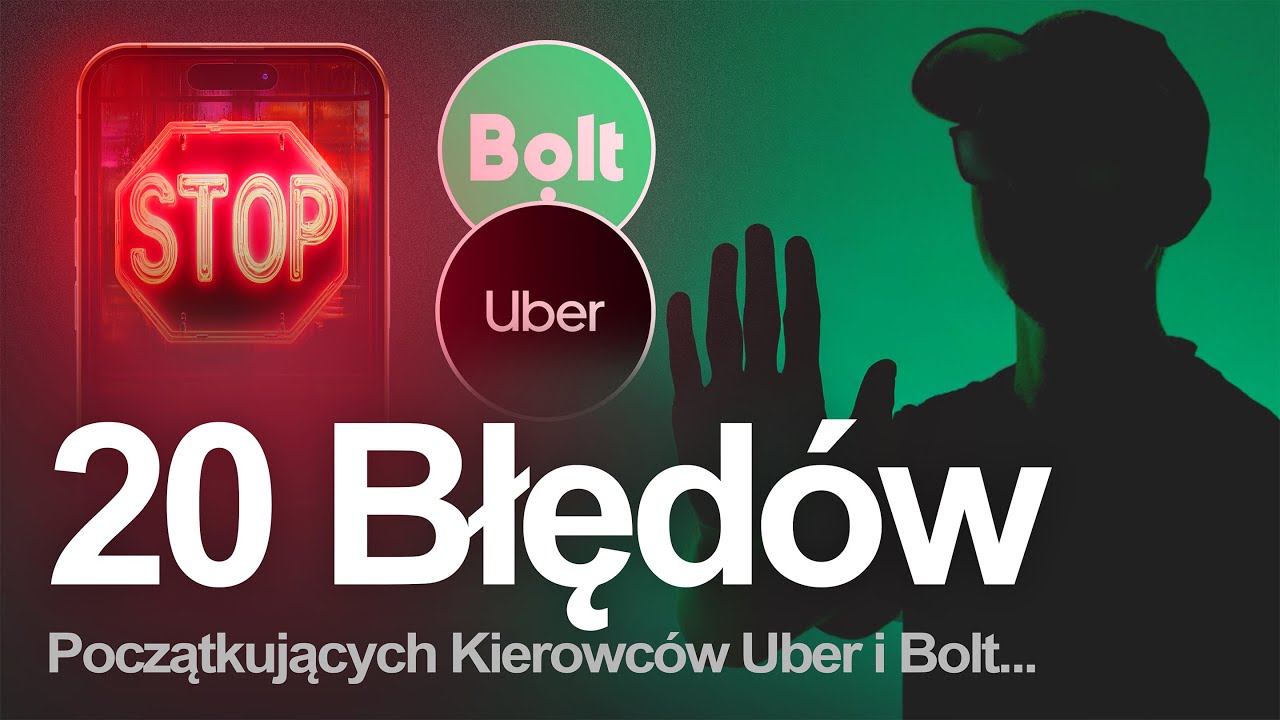 Nie zaczynaj pracy na Uber i Bolt zanim tego nie obejrzysz | Praca Uber Praca Bolt Taxi Driver