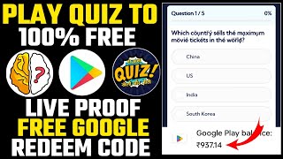 ⚡ Quiz खेलकर पाएं फ्री Google Play Redeem Code | Gyan Ok App | Play Store Redeem Code | Redeem Code screenshot 5