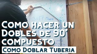 Como hacer un Dobles de 90' compuesto  (nivel intermedio)  Video #43