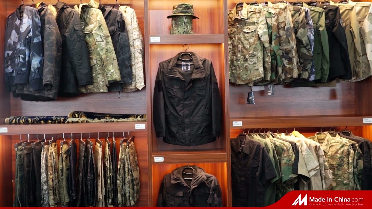 Tactical & Military Uniform Manufacturer Sample Room | OEM Factory Overview