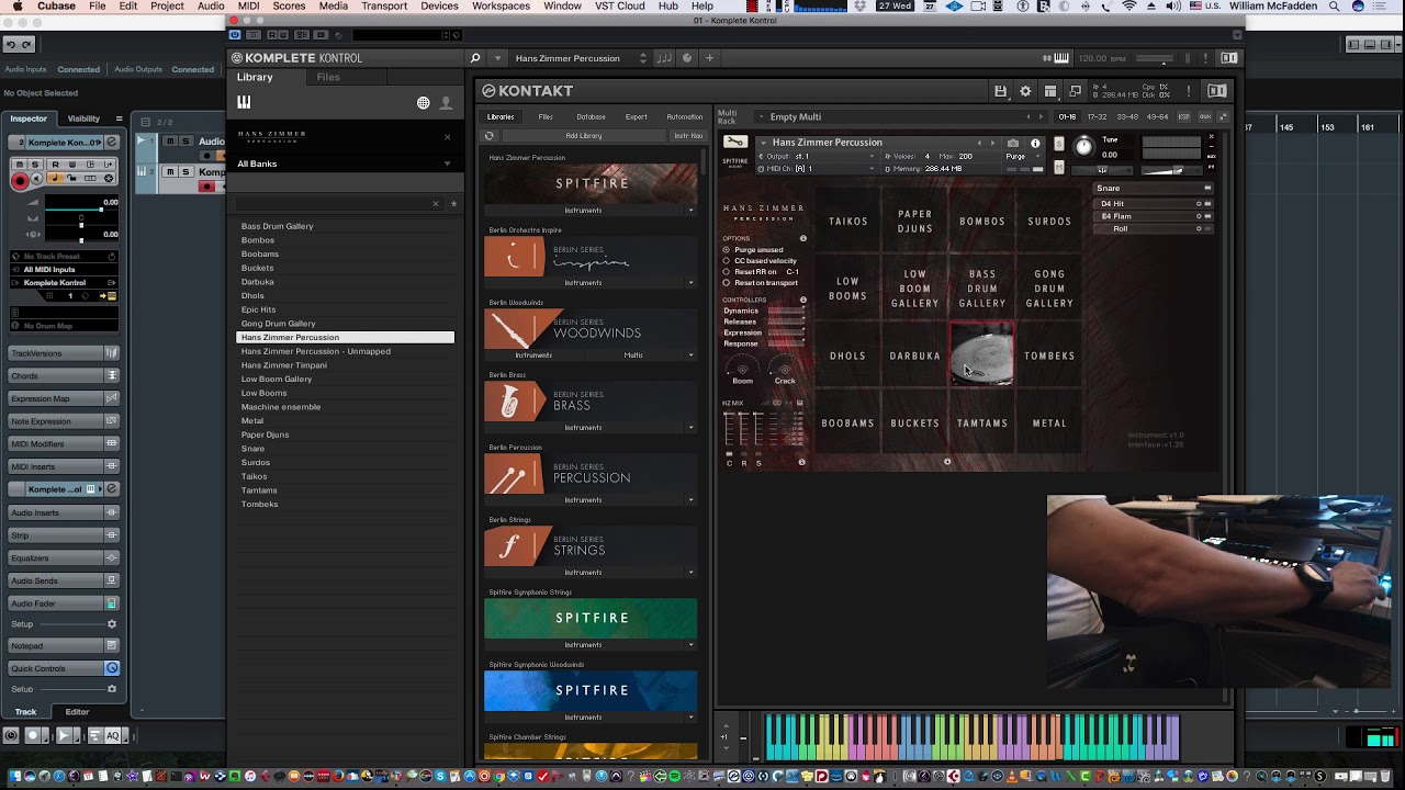 Hans Zimmer Percussion Professional for Komplete Kontrol YouTube
