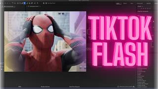 Clean TikTok Flash in After Effects (No Plugins Needed)
