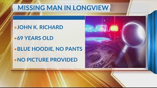 Longview police searching for man with mental illness who went missing from his hotel
