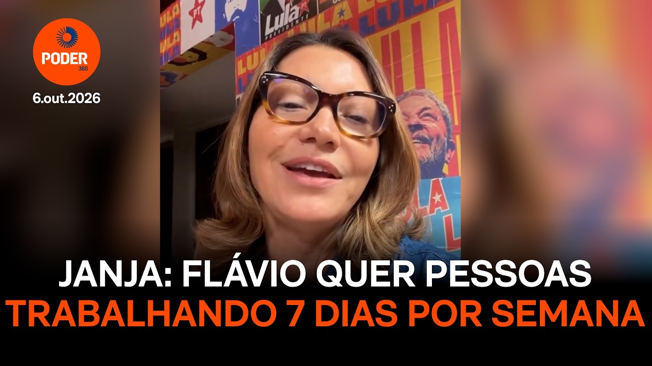 Campanha de Flávio aciona TSE contra Janja por vídeo nas redes