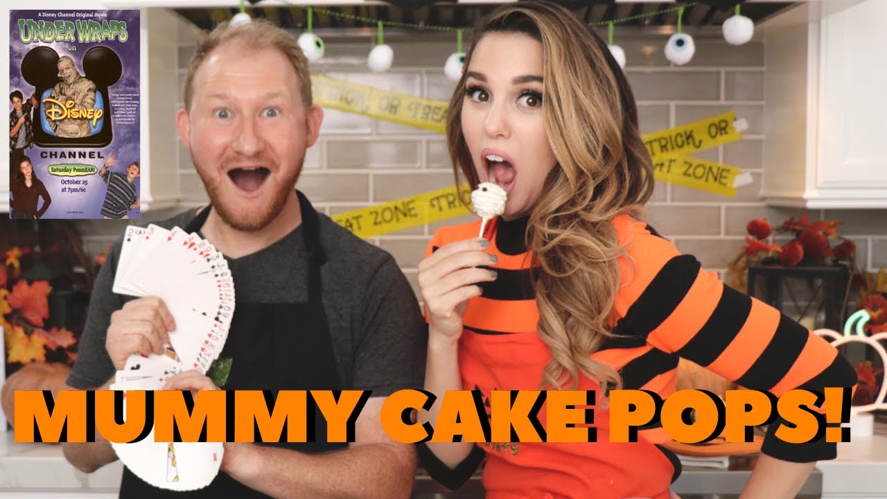 Kim Possible BAKES Mummy Cake Pops!!!