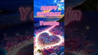 Download Lagu Happy birthday 🎂 Yasmin |New theme 🥳 Celebrate 🎉 your special day #birthday#status #wishes#gif MP3