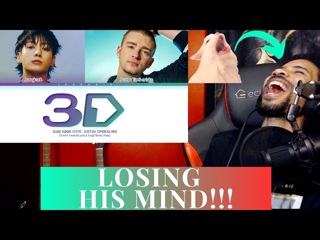 PRODUCER REACTS | JUNGKOOK (BTS)- 3D FEAT JUSTIN TIMBERLAKE (FIRST TIME REACTION) class=