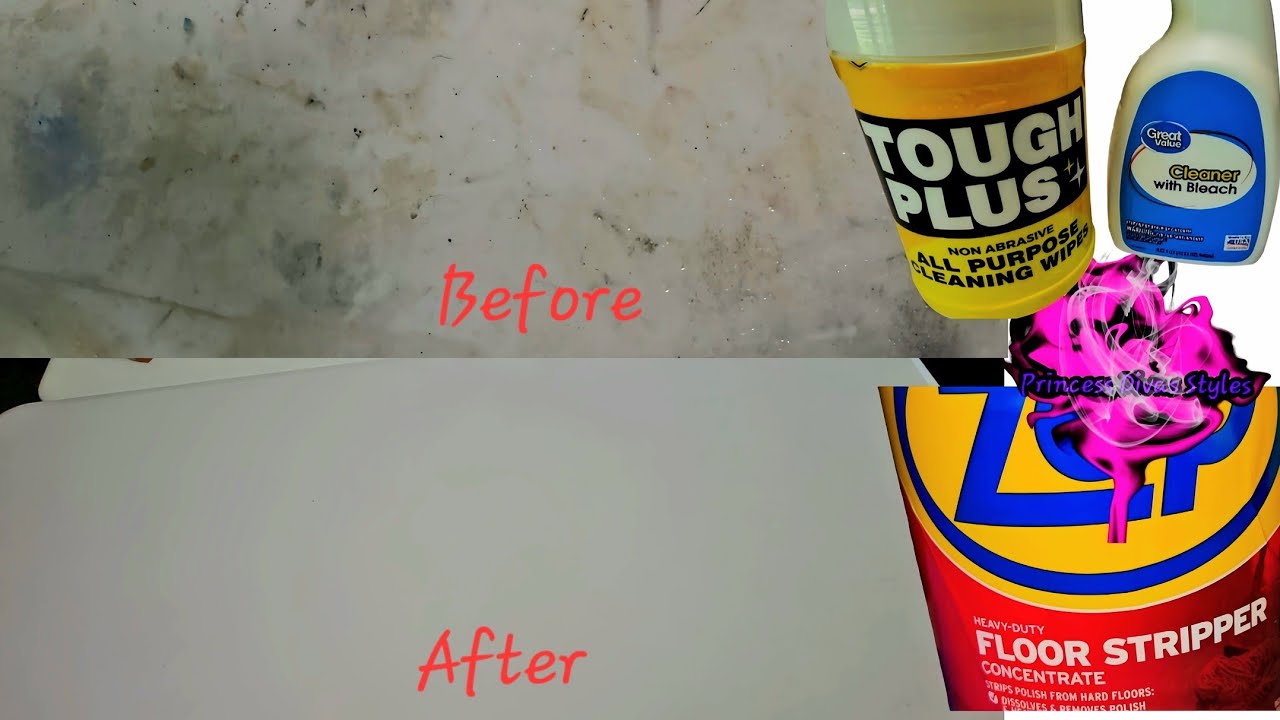 How To Clean Stained Folding Table Like New