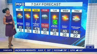 Wintry temps to finish the week, then mild again for NY, NJ