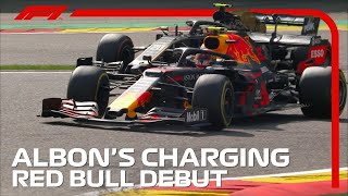 F1 2019 Belgian GP Albon's Charging Red Bull Debut