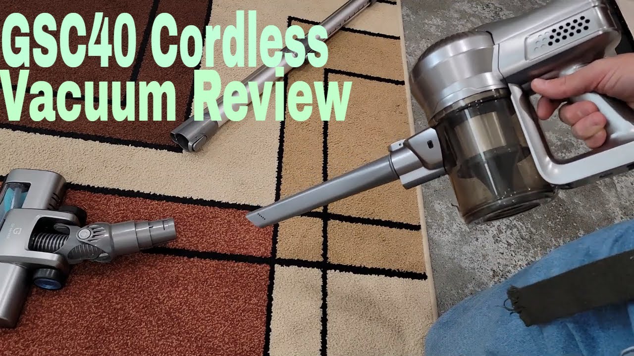 GREENOTE CORDLESS VACUUM CLEANER GSC40 UNBOXING AND REVIEW AMAZON