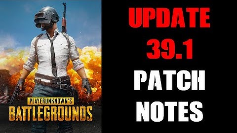PUBG Update 39.1 Patch Notes & Blog Post: SNOW & ICE Come To Erangel With The Subzero Event!