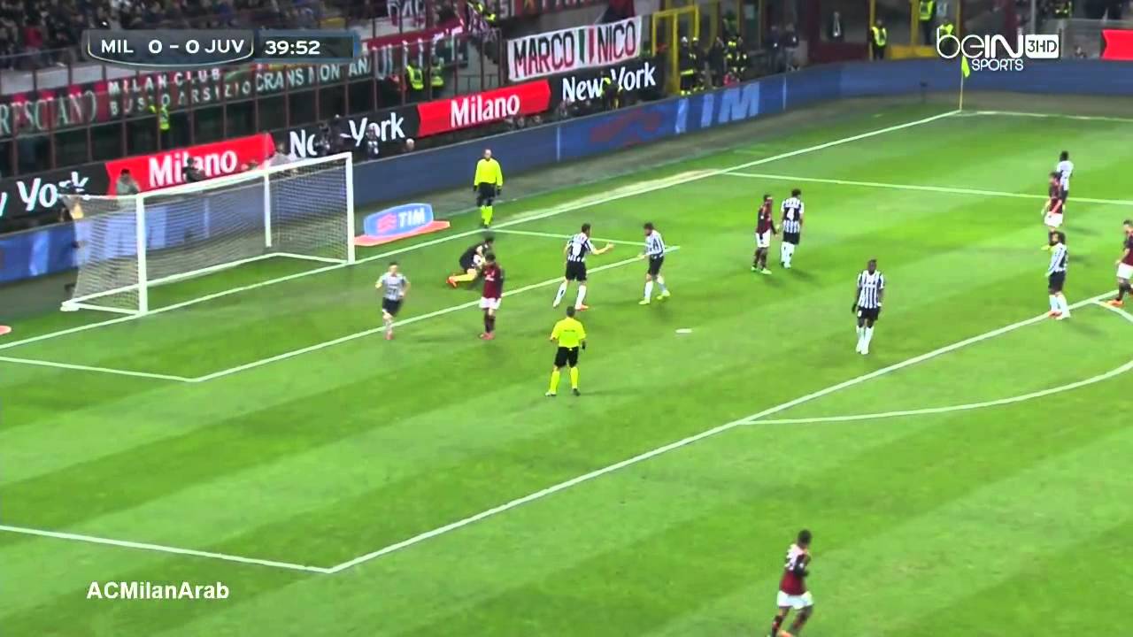 AC Milan 0-2 Juventus 2013/2014 | Full Highlights Arabic Comm.