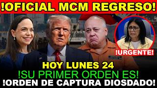 🚨 ULTIMA HORA 🚨 MCM REGRESA Y SU PRIMER GOLPE ES IR POR DIOSDADO, Y DELCY ACEPTA SU CAPTURA!