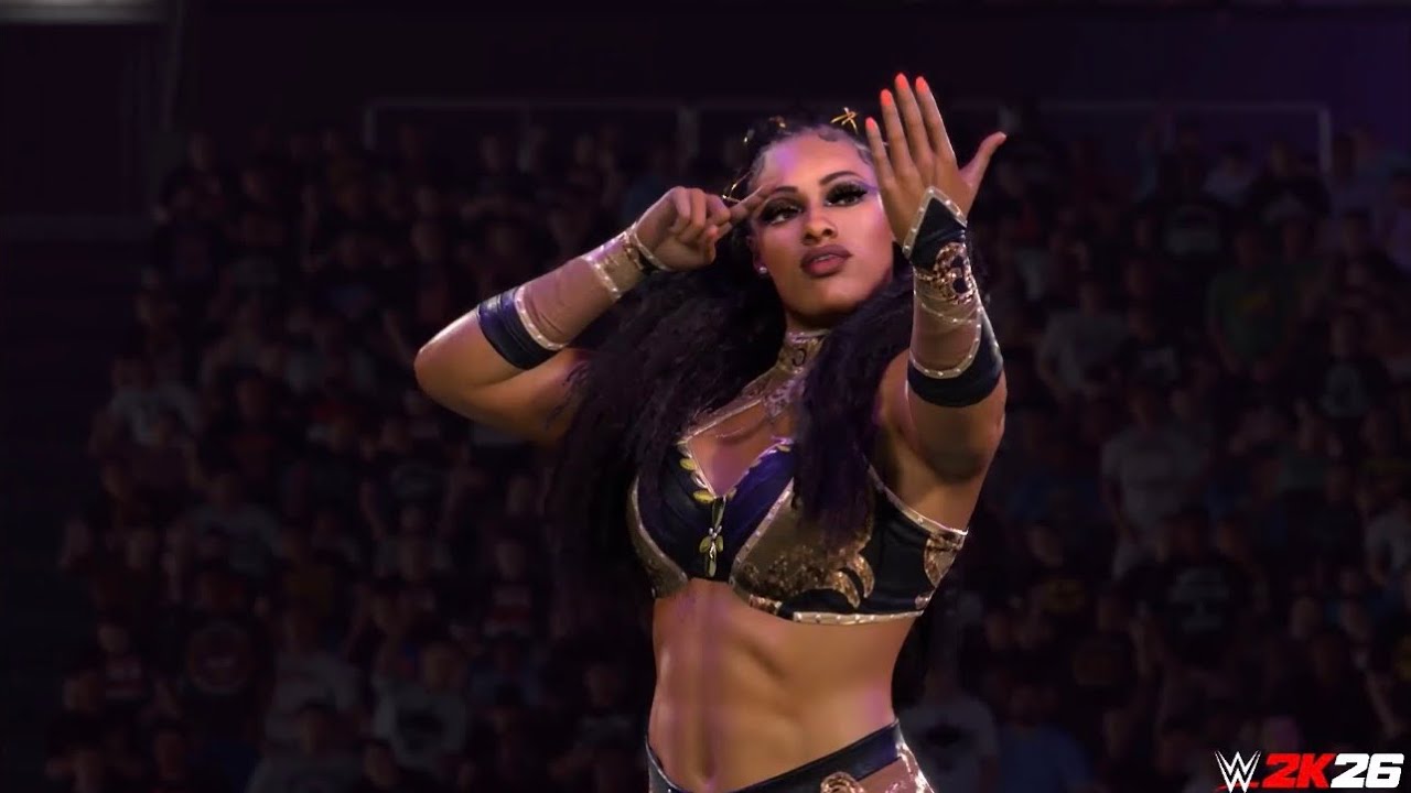 WWE 2K26 - LASH LEGEND ENTRANCE [OFFICIAL] - YouTube