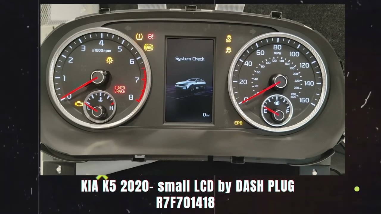 KIA K5 instrument cluster programming R7F701418 BGA