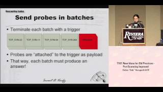 DEF CON 16 Hacking Conference Presentation By Yamaguchi - FX - Port Scanning Improved - PortBunny - Video and Slides
