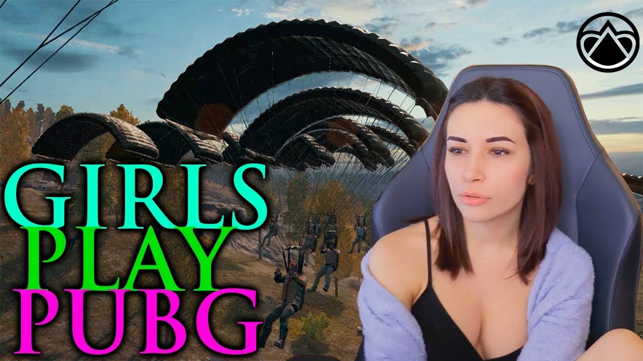 When Girls Play PUBG  (playerunknown's battlegrounds Plays)
