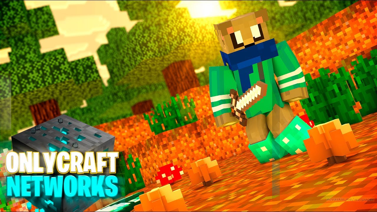 Minecraft ONLYCRAFT NETWORKS #2/ LA ALDEA Directo NO MIC - YouTube