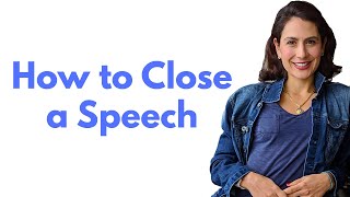 How To End A Speech With Impact