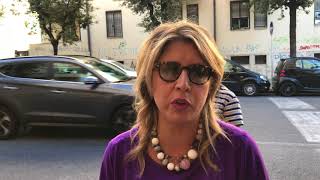 Bianca Rende In Corteo Con I Negozianti A Via Misasi