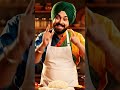 Punjabi Chef Gives Cooking Tip 🔥#shorts #viral #ai #funny #punjabi #chef #cooking #food #ytshorts