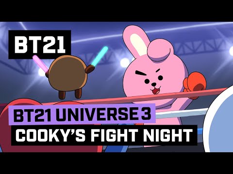 BT21 UNIVERSE 3 ANIMATION EP.03 - COOKY's Fight Night