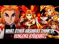 What other HASHIRAS think of Rengoku Kyujouro | Demon Slayer