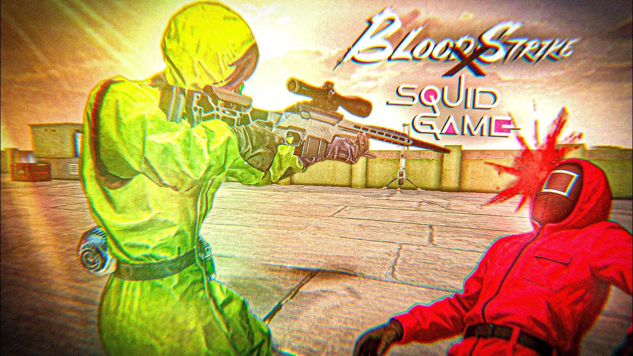 Squid Games x Blood Strike 🦑 - Solo vs Squads full Gameplay