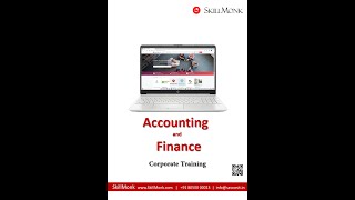 Skillmonk Accounting and Finance - Corporate Training - Introduction Vertical Ver1.6