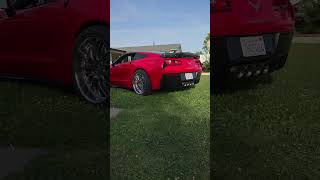 my c7 #corvette #corvettec7 #c7z06 #sportscar #cleanbuild #red #clean
