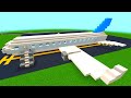 كيفية بناء طائرة صغيره بطريقة سهله برنامج تعليمي للمبتدئين في ماين كرافت