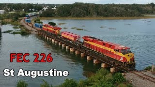FEC 226 in St Augustine (Drone Video)