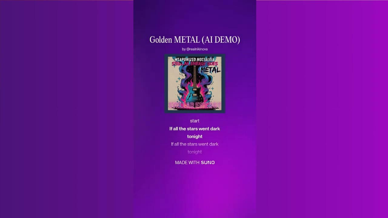 Golden METAL (AI DEMO)