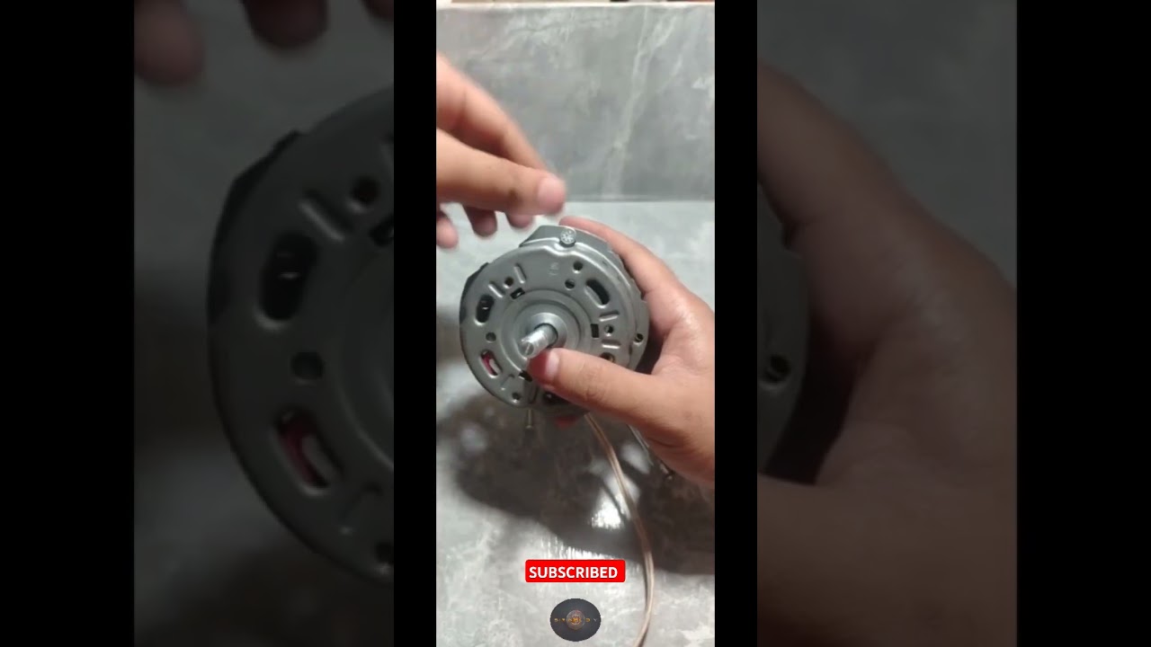 "ELECTRIC FAN  DC MOTOR REPLACEMENT"