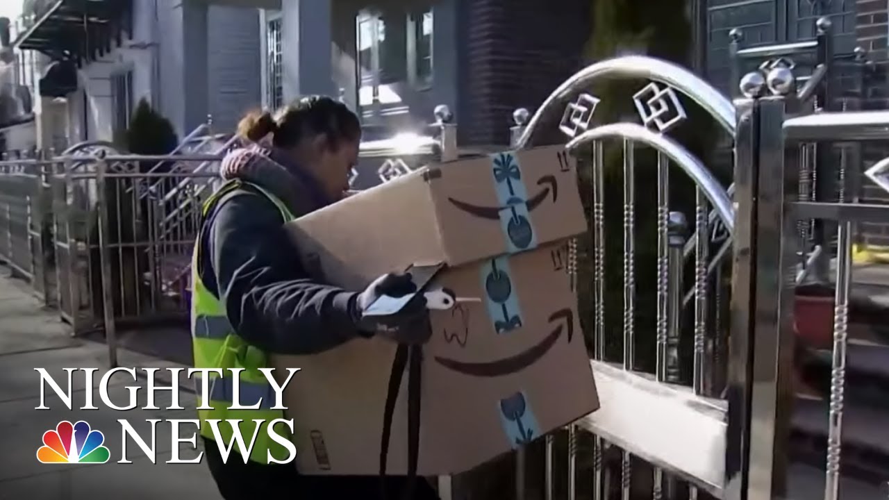 Police Department Teams Up With Amazon To Catch ‘Porch Pirates’ | NBC Nightly News