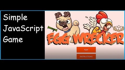 Egg Wrecker Simple JavaScript Game