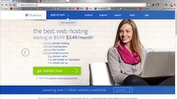 Hosting an existing Drupal Website with Bluehost