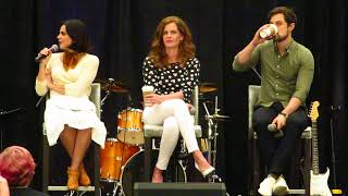 Lana Parrilla, Rebecca Mader and Andrew J. West OUAT Orlando 2018 Gold Panel - Part 2.