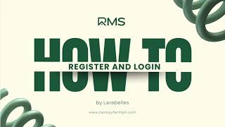 01 RMS HOW TO REGISTER AND LOGIN