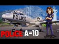 Pulling over players with a police a10 in gta rp