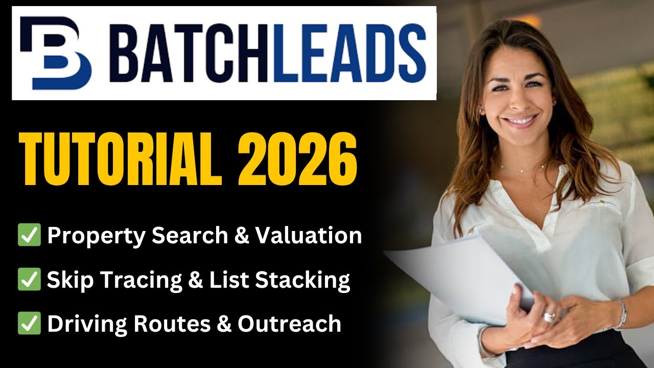 BatchLeads Tutorial 2026: From Property Search to First Outreach