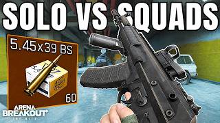 SOLO AGAINST SQUADS WITH THE NEW "A545"  | Arena Breakout Infinite