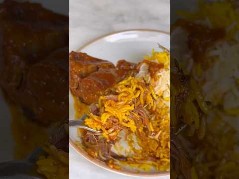 موزات اللحم بالزعفران    