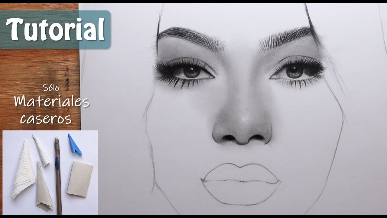 How to draw a portrait with homemade materials - thptnganamst.edu.vn