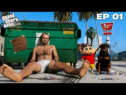 வாழ்க்கை பயணம்😌EP 01 | GTA V REAL LIFE STORY | GTA MINATO