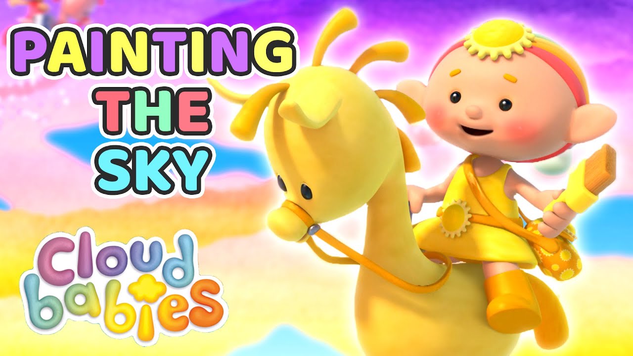 Cloudbabies Painting the Sky Full Episodes Cartoons for Kids